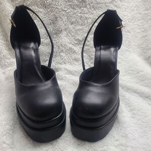 Charlotte Russe Black Platform Women's Shoes